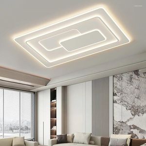 Luzes de teto para casa inteira, pacote de iluminação, quarto, sala de estar, decoração de casa simples, ultrafina, redonda, quadrada, lâmpada acrílica