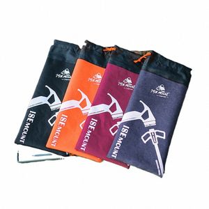 oxford Cloth Tent Peg Bag Portable Tent Nail Hammer Storage Bag Drawstring Organizer Outdoor Cam Tools Tent Accories 22XA#
