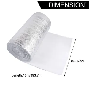 Filtar 5/10m kylare reflekterande film aluminiumfolie för att öka temperaturisoleringsplattan multifunktion vägg termisk filt