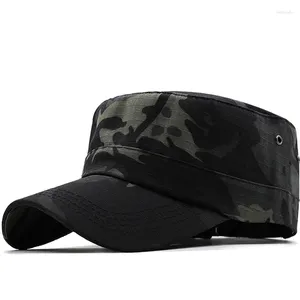 Berretti Pitone Moda Uomo Modello Camouflage Cappello militare Donna Allenamento tattico Pesca Caccia Escursionismo Sport Berretto da baseball piatto