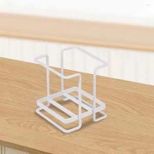 Kitchen Storage Space-saving Cup Holder Secure Stand Rack With Anti-slip Base Partitioned Tea Organizer For Home