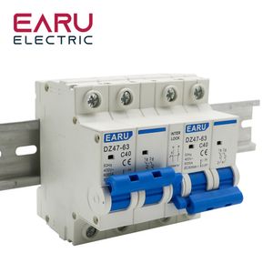 2p+2p mts AC Dual Power Manual Transfer Interlock Circuit Breaker DIN Rail Isolating Discounting Switch MCB 40A 63A