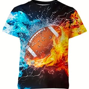 キッズガールズボーイズTシャツバスケットボールフレームTシャツ3Dプリント3 4 5 6 7 8-14歳の子供服