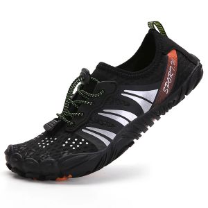 Stiefel Wanderschuhe Männer elastische Jogging -Turnschuhe Leichte wasserdichte Wasserschuhe Schnell trocken barfuß Frauen Trekking Strand stromaufwärts