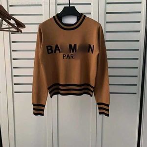 Męskie damskie listy SWEATER PULLOVER MĘŻCZYZN BUSK BAKTUALNY LONG RĘKOWY AKTUALNY Bluza haftowa dzianina ubrania zimowe 23SS3ou5