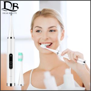 Toothbrush Electric Builtin Battery Toothbrush Intelligent Sonic Vibration Soft Teeth Cleaner Whitening Remove Yellow Teeth Tartar