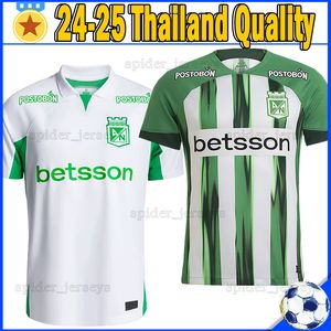 2024 2025 Atlético Nacional Camisas de futebol 24 25 D.PABON J.DUQUE DA COSTA JARLAN Torcedores Versão do jogador ROMANO S.MOSQUERA CANDELO Camisas de futebol Treinamento masculino uniformes