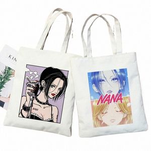 shop Bags Nana Anime Manga Nana Osaki And Ren Hjo Tote Bag Harajuku Handbags Shoulder Bags Casual Handbag Women Canvas Bag I51G#