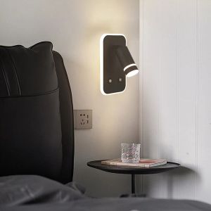 Reading Wall Lamp USB Charging Wall Light Bedside Ambient Lighting Indoor Room Decor For Bedroom Living Room hotel Dining Room