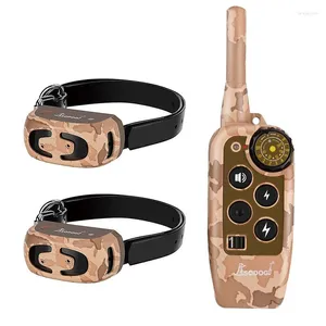 Collari per cani Collare elettrico da addestramento con tappo antiabbaio, telecomando, grande e piccolo Golden Retriever/Border Collie