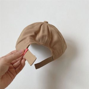 2024 Summer New Baby Letter Cap Baby Kids Boy Regulowane czapki baseballowe chłopcy dziewczynka kapelusze miękkie dzieci szczyt czapki słodka kapelusz słoneczny