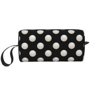 Golf Ball Lover Makeup Bag For Women Travel Cosmetic Organizer Kawaii Funny Sport Golfer Storage Toalettetis Påsar B3IJ#