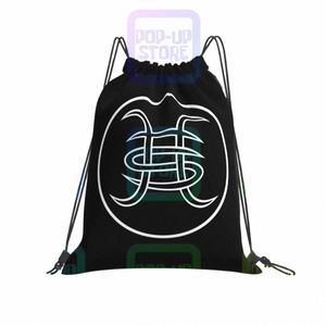 bohaterowie del inilencio hiszpańskie rockowe torby sznurkowe torba gimnastyczna urocza plecak sportowy w stylu jazdy plecak l5eq#