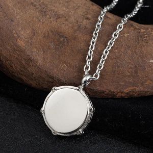 Pendant Necklaces Stainless Steel Drum Stick Men And Women's Necklace European American Men's