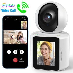 Wifi Video Calling Camera Baby Monitor Home Security IP Cam Two-way Voice Call 2.8 Inch Screen to Monitor the Elderly And Baby