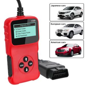 Digital Display Car Diagnostic Tools V309 OBD2 Code Reader OBD 2 Scanner OBDII ELM327 Auto Accessories Plug and Play