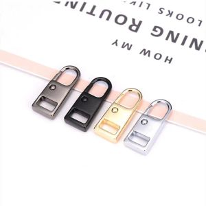 5pcs Metal Universal Replacement Zipper Head Slider Remove Zipper Puller Zipper Repair Kit For Clothes DIY Craft Sewing Tools