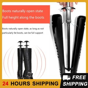 Trees 1Pair Boots Stand Holder With Handle For Womens Boot Knee High Shoes Tree Shoes Shaper Supporter Organizer Storage Hanger