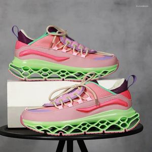 Sapatos casuais 2024 elegante homens lâmina correndo colorido moda esporte treinamento tênis de alta qualidade juventude atlético jogging