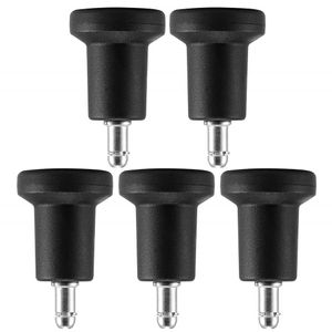 5pcs Swivel Chair Fixed Casters Office Chair Fixed Legs Stop Wheel for Desk Chair Gaming Chair