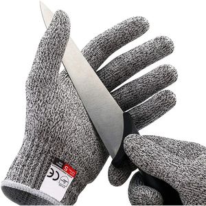 Anti-cut Outdoor Fishing Gloves Knife Cut Resistant Protection Fishing Hunting Gloves Steel Wire Mesh Gloves Fishing Tools