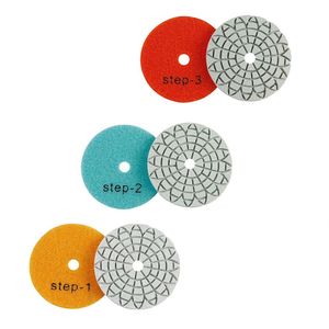 Durable Polishing Pad Diamond+resin Powder Grit 1-3 Polishing Tool For Granite Stone Concrete Marble Polishing