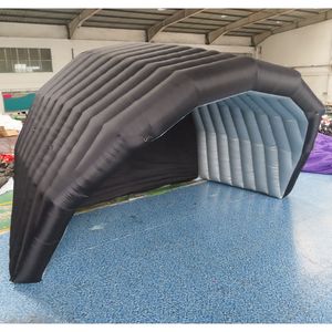 wholesale wholesale Free Ship Giant 10mWx6mDx5mH (33x20x16.5ft) With blower Outdoor Inflatable Stage Cover Tent For Concert Performance Events