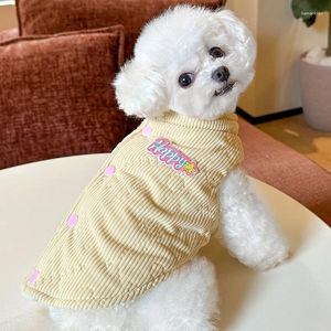 Dog Apparel Winter Vest Hoodie Coat Cat Puppy Clothing Small Costume Pajamas Yorkshire Pomeranian Poodle Bichon Schnauzer Clothes