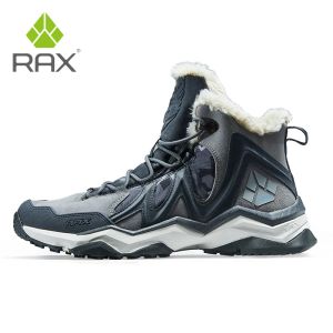 Boots Rax Men Hiking Shoes Winter Waterproof Outdoor Sneaker Men Leather Trekking Boots Trail Camping Climbing Snow Sneakers Women