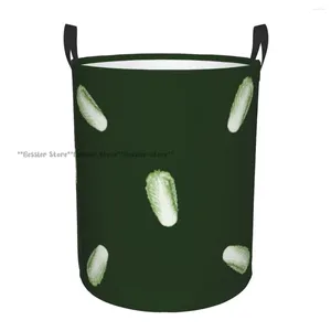 Laundry Bags Basket Chinese Cabbage Cloth Folding Dirty Clothes Toys Storage Bucket Household