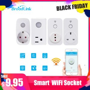 Kontrollera Broadlink SP3 SP2 EU US UK CL WIFI Socket Plug Outlet Smart Remote Wireless Controls för smarttelefon