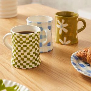 Mugs Creative Ceramic Mug Breakfast Cup Personality Trend Drinking Family Coffee Couple Tea