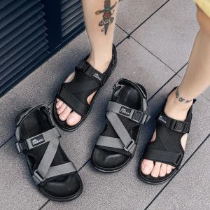 Sneakery Sandals Sandals Buty letnie chłopcy Sandał Sandles Outdoor Oddychający komfort poślizg na plus duży rozmiar 48 49 sandalias hombre