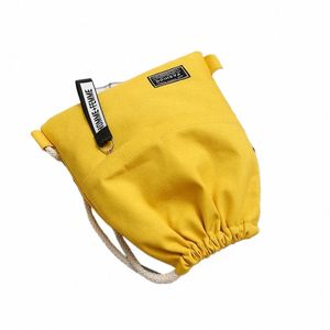 Pocket Fitn Bag Yoga påsar Portable Sports Bag Travel Bag Canvas DrawString Outdoor Ryggsäck DrapString Pocket Knapsack T71B#