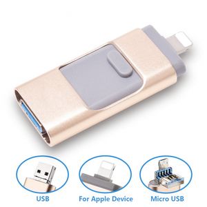 Original Pendrive for iPhone 32GB 64GB 128GB 256GB Type C Memory Stick Lightning USB Flash Drive For iPhone 14 X 12 iPad Macbook