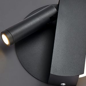 LED Wall Light 220V AC Backlight Rotating Adjustable Spotlight for Hotel Study Reading Bedroom Bedside Lamp Spot Lights