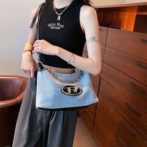 7a Luxury Shoulder Bag Factory Sale Underarm With Nisch Dign Womens New Version Fashionabla Denim Single Popular Dingdang