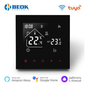 Beok WIFI Tuya Smart Home Thermostat Temperature Controller Gas Boiler Warm Floor Electric Heating Energy Saving Alexa Alice