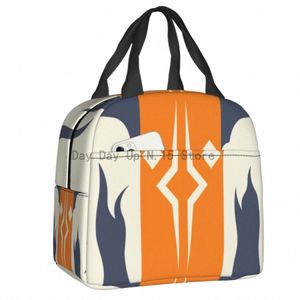 fulcrum Ahsoka Tano Insulated Lunch Bag for Women Waterproof Thermal Cooler Lunch Box Beach Cam Travel Picnic Food Tote Bags K29T#