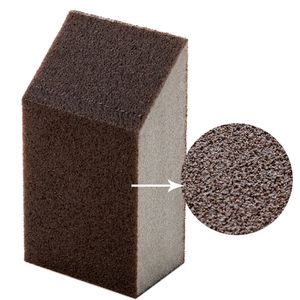 2 pezzi Alumina Emery Sponge Rust Rust Dirt Stain