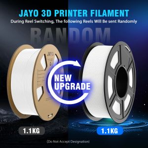 Jayo 3DプリンターPLAフィラメント1.75mm PLAプラス/PETG // ABSフィラメント5ロール3Dプリンターペンの非毒性