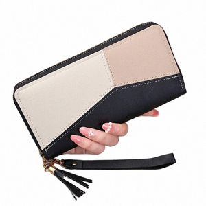 FI Wallets Zipper Coin Pres Lady Lg Shorts Handbags Women Clutch Cards Holder Pu Leather Meybag Billfold Wallet K8iq#