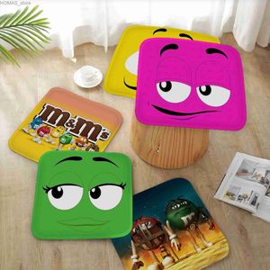 Cushion/Decorative Pillow M-M MS Chocolate Cushion Mat European Chair Mat Soft Pad Seat Cushion For Dining Patio Home Office Garden Sofa Decor Tatami Y240401