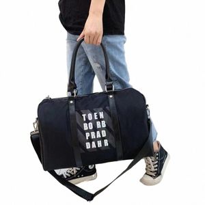 women's handbag New Oxford with Genuine leather printed shoulder crossbody bag large capacity lage bag Short distance travel b3m1#