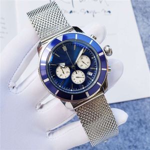 Hot Selling Century Old Six Needle Calender Leather Strap Waterproof Business Leisure Quartz Watch