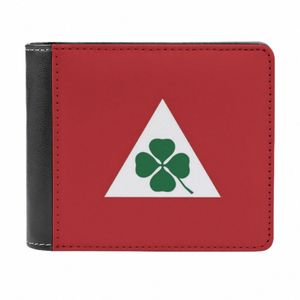 Portafoglio da uomo Quadrifoglio Classic Alfa Romeo Portafogli Nuovo design Prezzo in dollari Top Portafoglio in pelle da uomo Quadrifoglio Alfa A9HM #