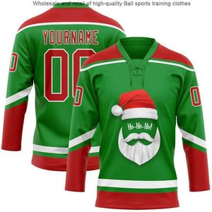 Customized Ice Hockey Jerseys Can Be Customized for School Club Moisture Wicking and Quick Drying Rugby Team Uniforms