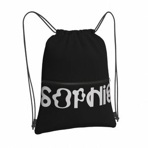 sophie Drawstring Bags Backpacks Shoes Bag Sports Bags Children's Creative Arts Minimalistic Portable Travel Outdoor Abstracti A2jt#