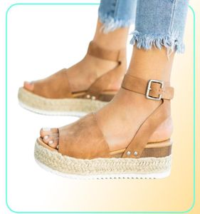 Women Sandals Ps Size Wedges Shoes For Woman High Heels Sandal Summer Flip Flop Chaussures Femme Platform Footwear6197062