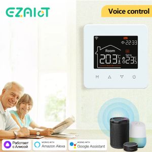 Tuya Smart Home Termostato Água Água elétrica Aquecimento de piso A aquecimento a gás Wi -Fi Termature Remote Controller com Google Alexa